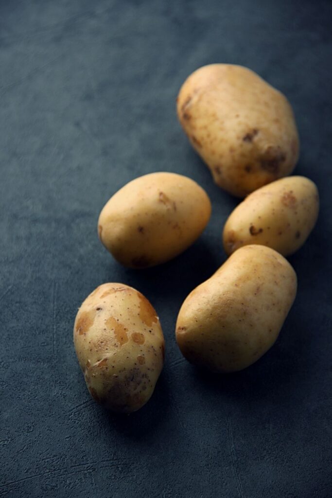 close up photo of potatoes
